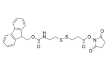 Fmoc-NH-ethyl-SS-propionic NHS ester 