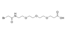 Bromoacetamido-PEG3-acid 