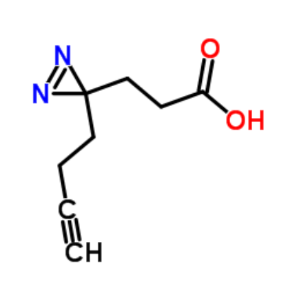 3-(3-(丁-3-炔-1-基)-3H-二氮杂萘-3-基)丙酸	 