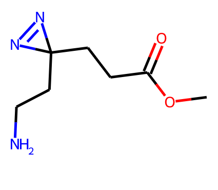 Methyl 3-(3-(2-aminoethyl)-3H-diazirin-3-yl)propanoate 