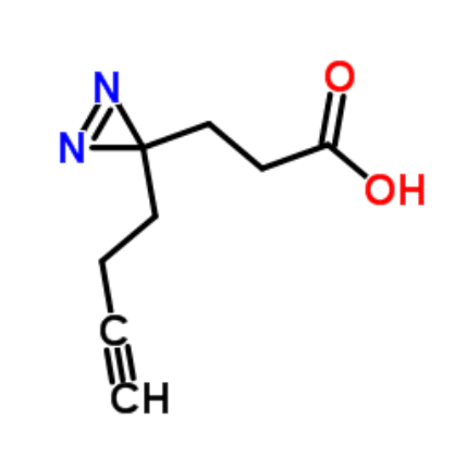 3-(3-(丁-3-炔-1-基)-3H-二氮杂萘-3-基)丙酸	 