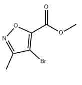 CAS号：1092301-44-4，Methyl，4-bromo-3-methylisoxazole-5-carboxylate.png