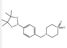 CAS号：1092563-25-1，4-((1，1-二氧代硫代吗啡林)甲基苯硼酸频哪醇酯
