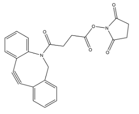 CAS号：1353016-71-3，二苯并环辛炔-N-羟基琥珀酰亚氨基基酯