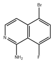 CAS号：1694884-77-9，5-溴-8-氟异喹啉-1-胺