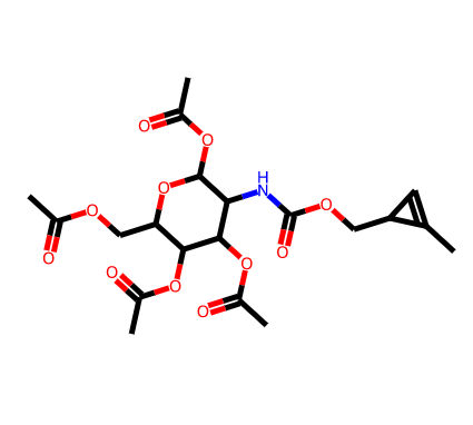 	N-Cyclopropene--annopyranose-etraacetated 