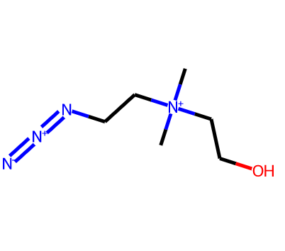 (2-Azidoethyl)(2-hydroxyethyl)dimethylazanium 