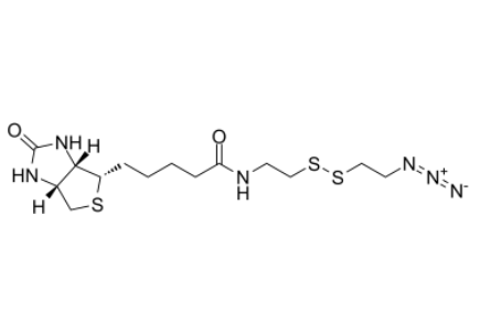 Azide-C2-SS-C2-biotin	 