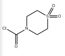 CAS号39093-77-1，硫代吗啉-1，1-二氧化物-4-碳酰氯.png