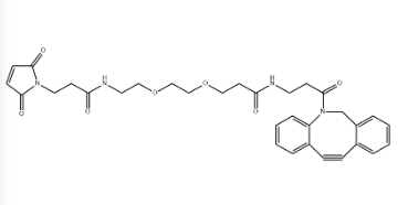 DBCO-PEG2-Maleimide，CAS号：2698339-31-8，DBCO-巯基反应