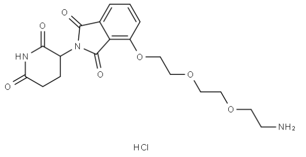Thalidomide-PEG3-NH2 hydrochloride 