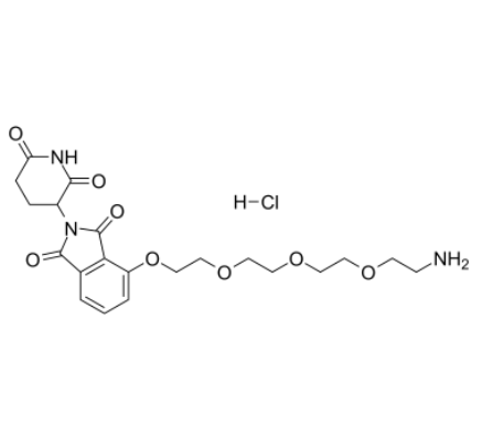 Thalidomide-PEG4-NH2 hydrochloride 