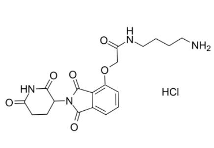 	Thalidomide-O-amido-C4-NH2 hydrochloride 