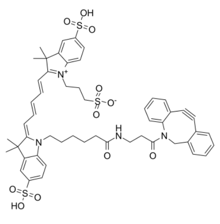 Sulfo Cy5 DBCO 