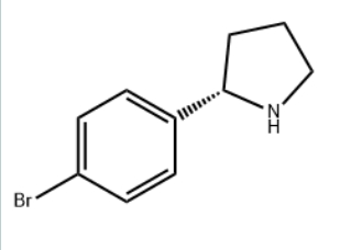 (S)-2-(4-溴苯基)吡咯烷