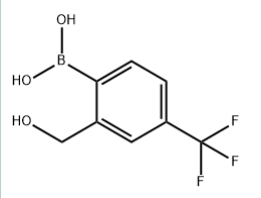 2-(羟甲基)-4-(三氟甲基)苯基硼酸