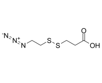 	Azidoethyl-SS-propionic acid 