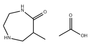 6-甲基-1,4-二氮杂环庚烷-5-酮乙酸盐