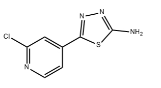 5-(2-氯吡啶-4-基)-1,3,4-噻二唑-2-胺