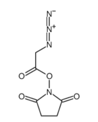 	叠氮乙酸 NHS 酯	 
