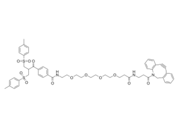 Bis-sulfone-PEG4-DBCO 