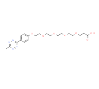 Methyltetrazine-PEG4-acid	 