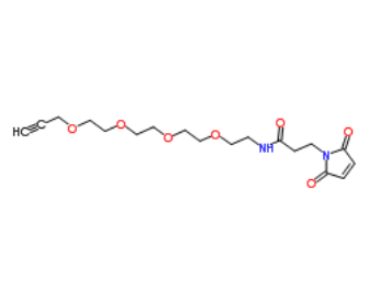 Alkyne-PEG4-maleimide 