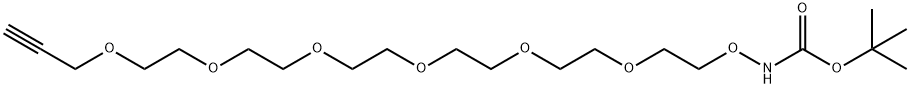 t-Boc-aminooxy-PEG6-propargyl