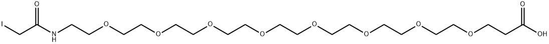 Iodoacetamido-PEG8-acid