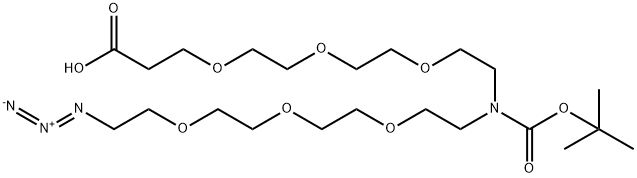 N-(Azido-PEG3)-N-Boc-PEG3-acid