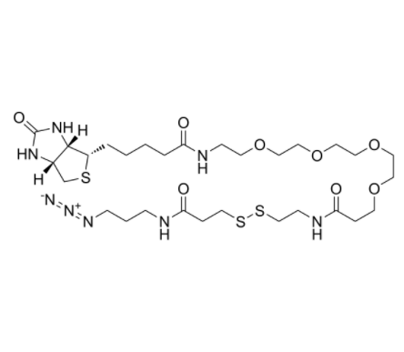 Biotin-PEG(4)-SS-Azide 