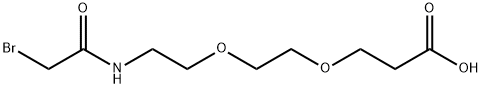 Bromoacetamido-PEG2-acid