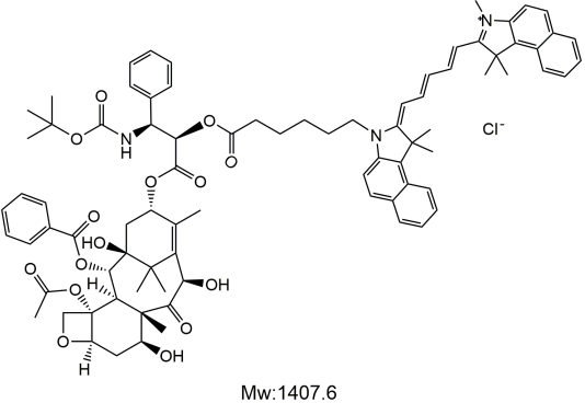 Cy5.5-Docetaxel，荧光标记多烯紫杉醇