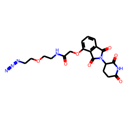 Thalidomide-O-acetamido-PEG1-C2-azide 