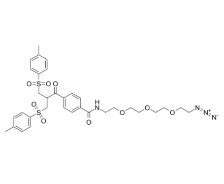 Bis-sulfone-PEG3-Azide 