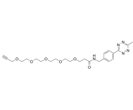 Methyltetrazine-amido-PEG5-alkyne 