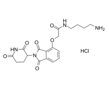 Thalidomide-O-amido-C4-NH2 hydrochloride 