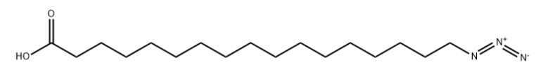 17-azidoheptadecanoic acid	 