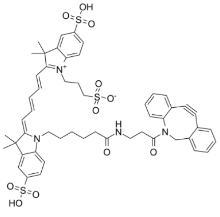 Sulfo Cy5 DBCO 