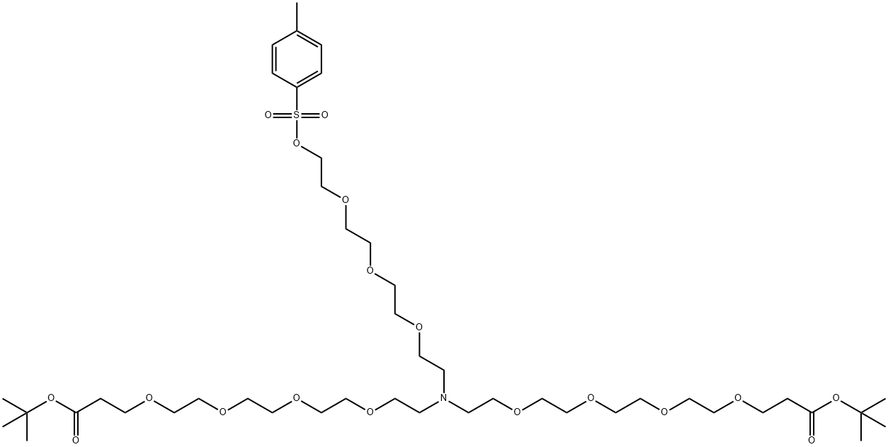 N-(Tos-PEG4)-N-bis(PEG4-t-butyl ester)