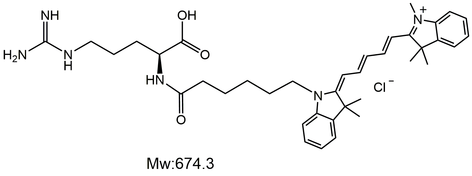 Cy5-L-Arginine，荧光标记L-精氨酸