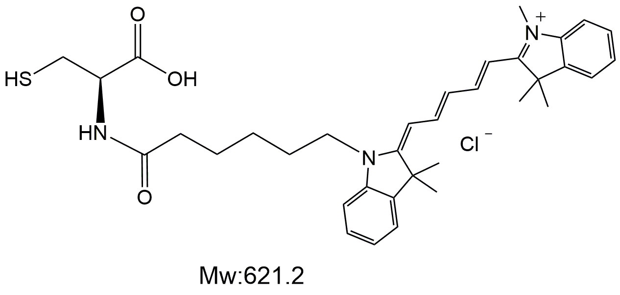 Cy5-L-半胱氨酸，Cy5-L-Cysteine