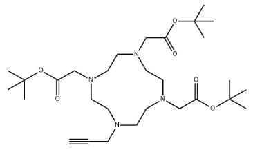 DOTA-(COOt-Bu)3-CH2-Alkynyl