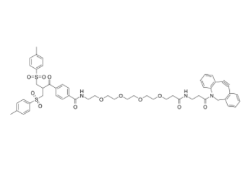 Bis-sulfone-PEG4-DBCO   