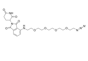 Pomalidomide-PEG4-azide 