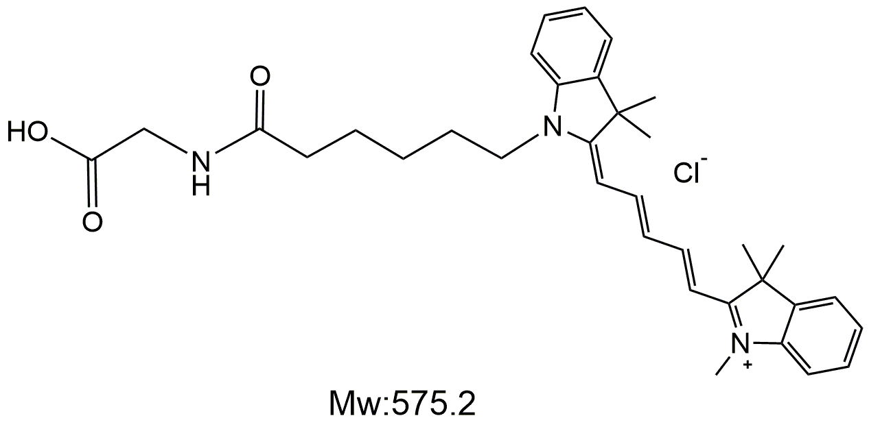Cy5-Glycine，Cy5标记甘氨酸