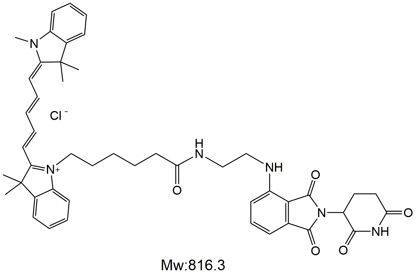 Cy5-Pomalidomide，Cy5-泊马度胺