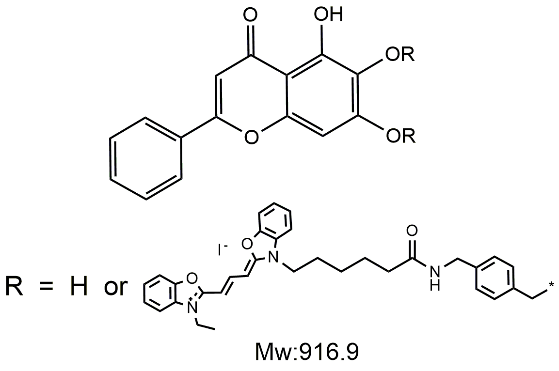 Cy2-黄芩素，Cy2-Baicalin