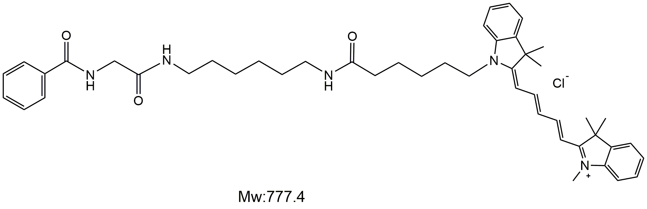 Cy5-马尿酸，Cy5-hippuric acid