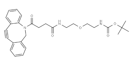 DBCO-PEG1-NH-Boc